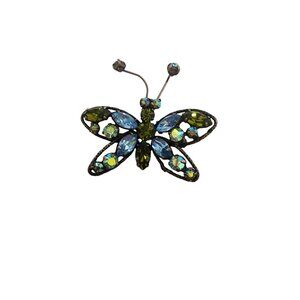 Vintage Beautiful Signed Regency Butterfly Brooch (A2506)